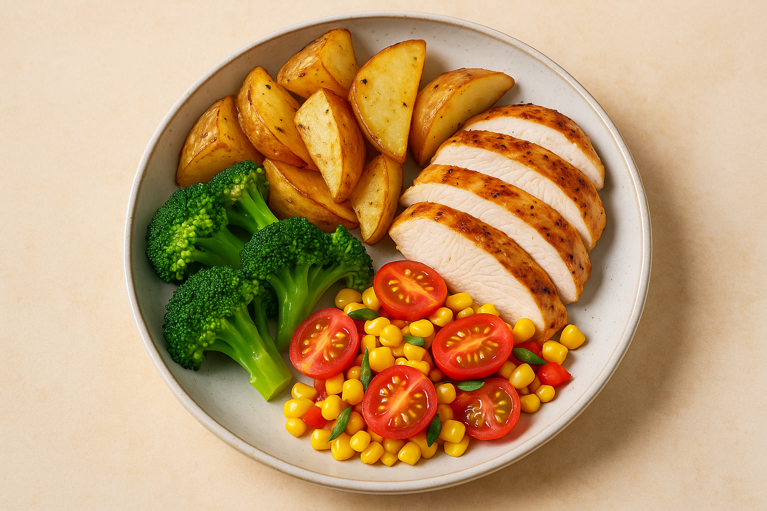 grilled chicken and veggie platter grilled chicken and veggie platter